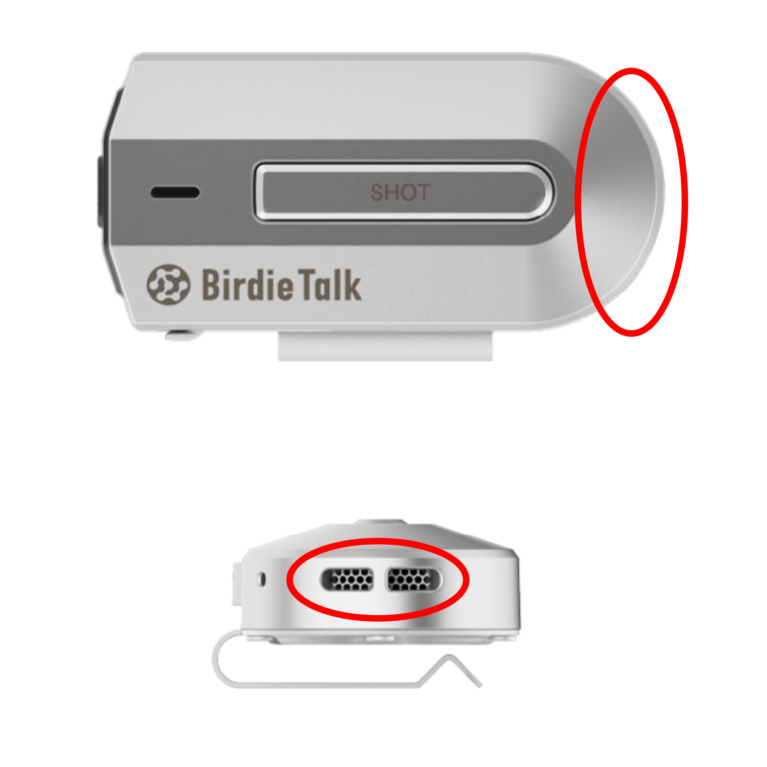 ソースネクスト ｜ BirdieTalk (バーディ・トーク) グレー BT1GY｜対話